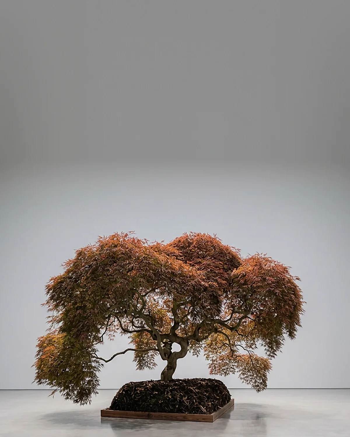 Solitärbaum kaufen: Acer palmatum dissectum 'Garnet' Nr. 5 – kompakter roter Schlitzahorn als Gartenbaum für Innenhöfe