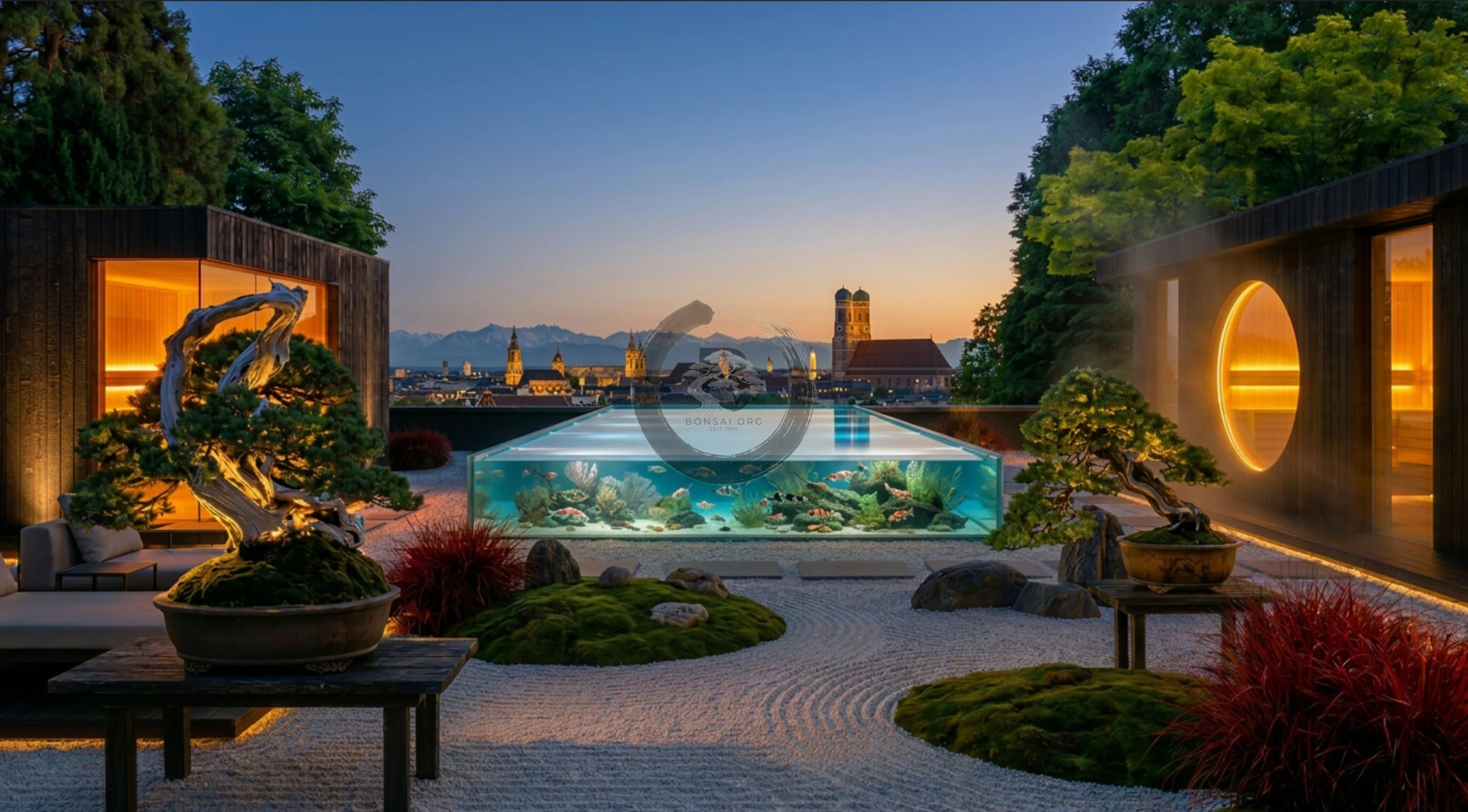 Gartengestaltung  Zen Garten  Moderne Gartengestaltung pflegeleicht
